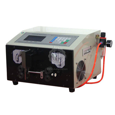 LCD 터치 스크린 CNC 플랫 케이블 절단기, 0.1sqmm 작은 전선 스트립핑 머신