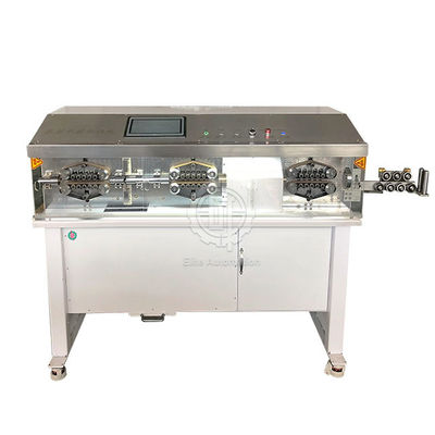 로터리날과 100 pcs/H PLC 큰 자동 케이블 스트립핑 머신