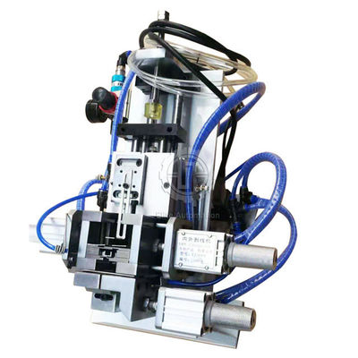 0.4mp-0.6mp 자동 와이어 커터와 50 밀리미터 외부 자켓을 위한 스트리퍼 기계