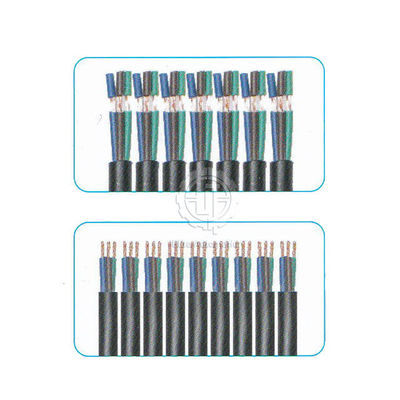 잘리고 벗겨지기 위한 1.5mm2 2 / 3 코어선 가공기