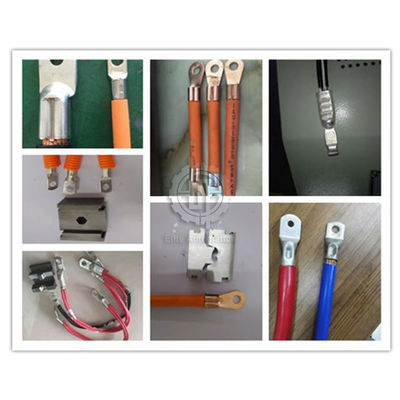 수력 완전 자동 Rj45 권축 기계, 1-300mm2 절단과 권축 기계