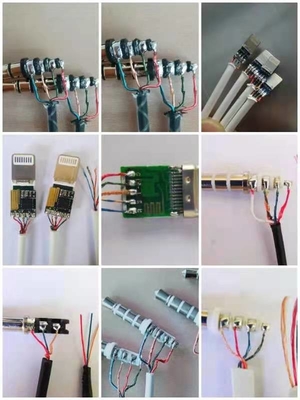 필링 솔더링 머신 USB 데이터 케이블과 다른 전선 용접을 줄이기